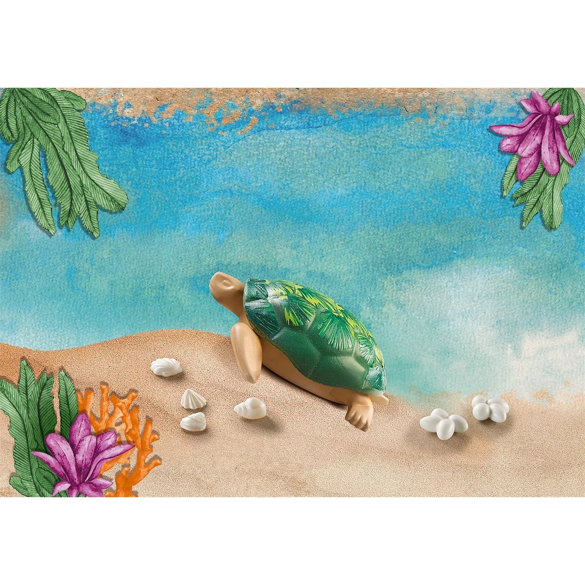 Tortue géante multicolore, PLAYMOBIL