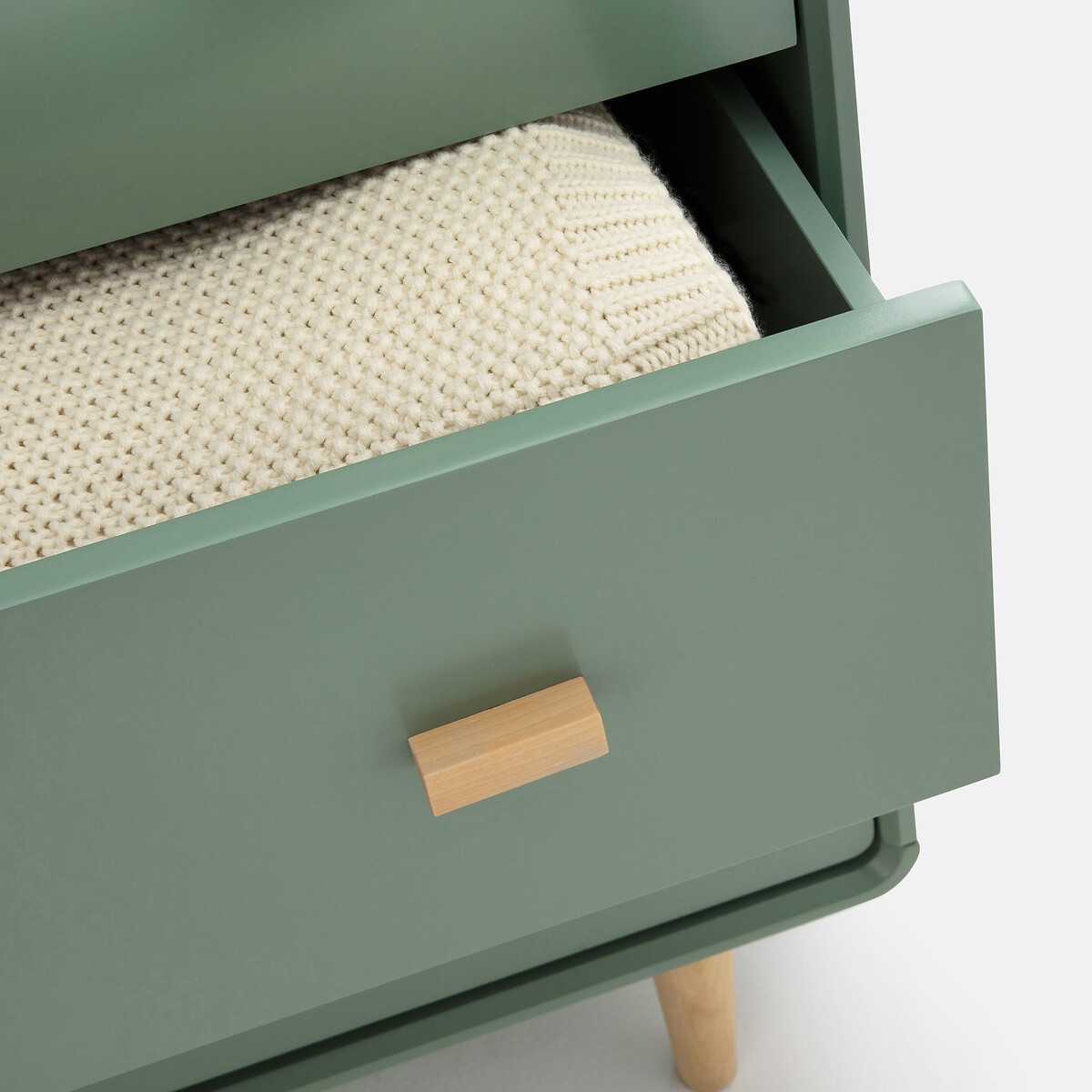 Cómoda 3 gavetas Jimi verde-acinzentado, LA REDOUTE INTERIEURS