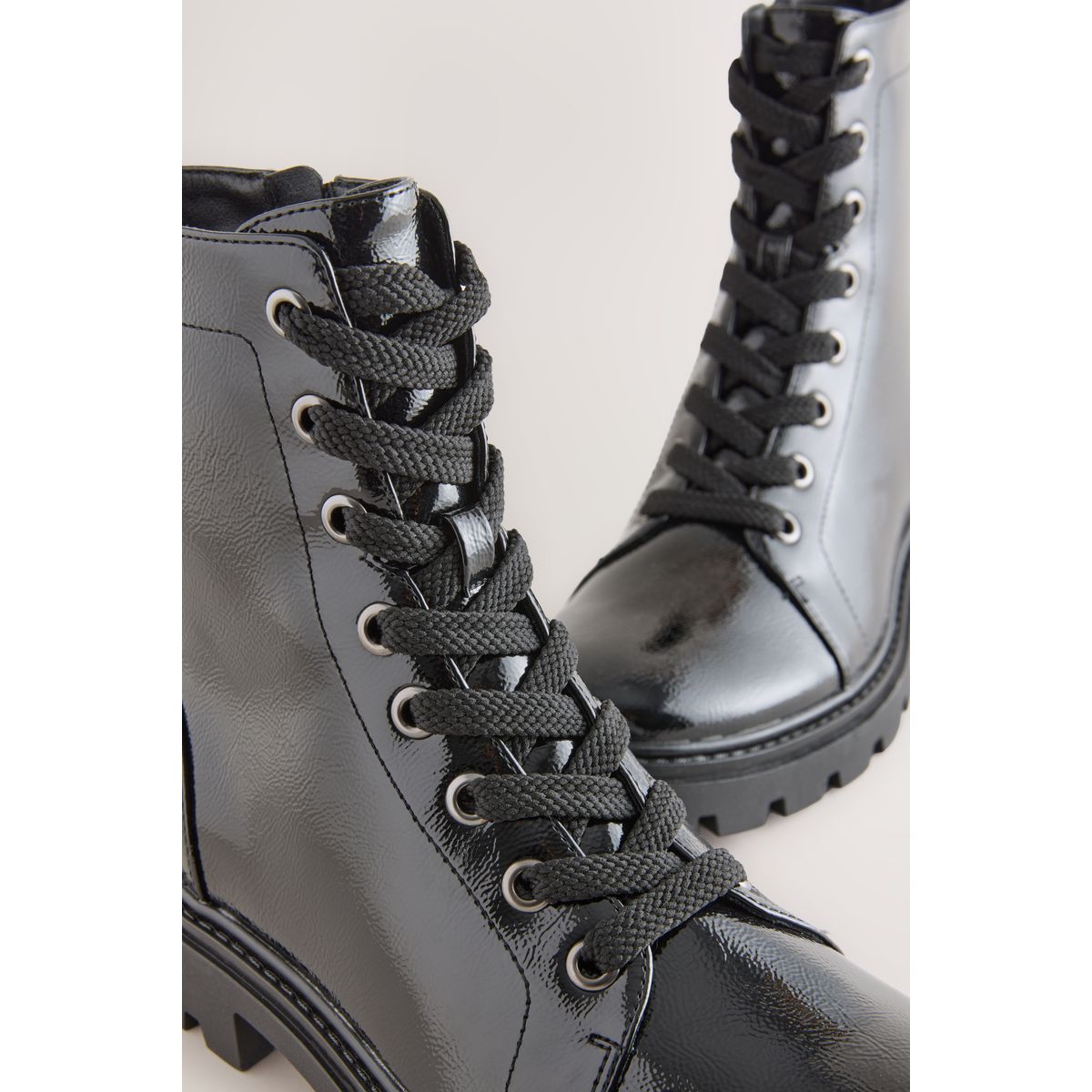 Bottes à lacets noir, NEXT