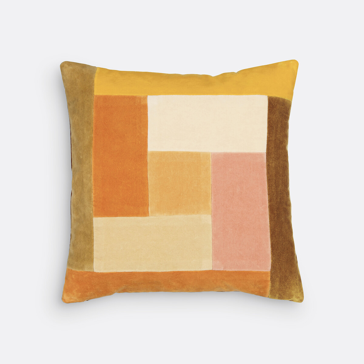 Federa per cuscino 45 x 45 cm cotone, Tadeo multicolore, LA REDOUTE INTERIEURS