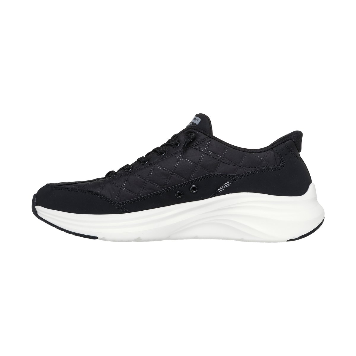 Baskets Skechers Slip-Ins: Contour Foam blanches et à slip-on noir - blanc, SKECHERS