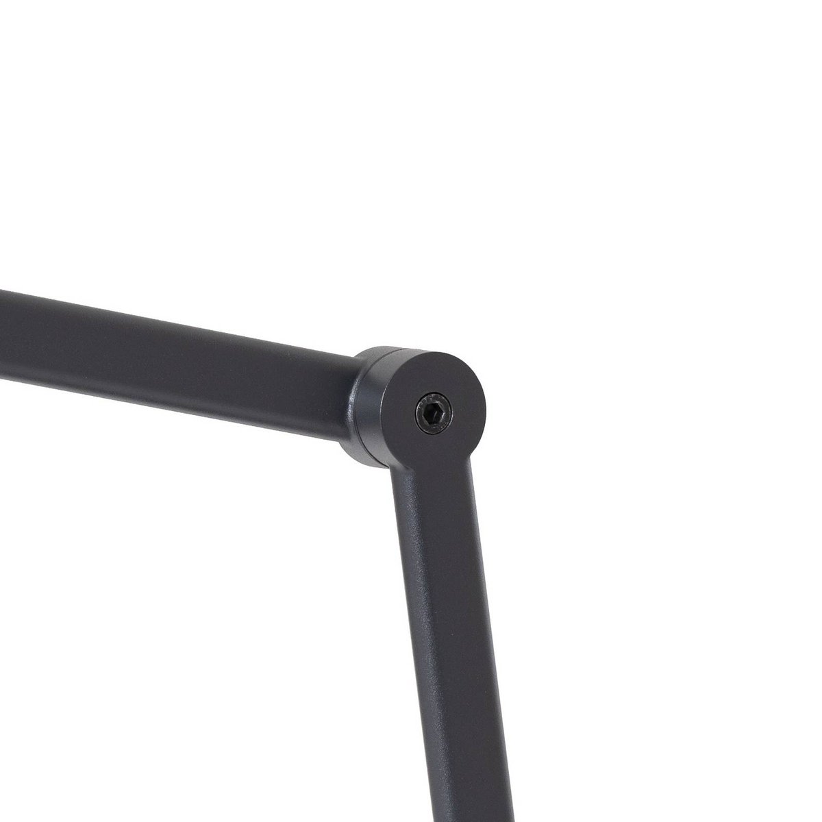 Lampe à poser en métal moderne, Silka noir, doré, LUCANDE