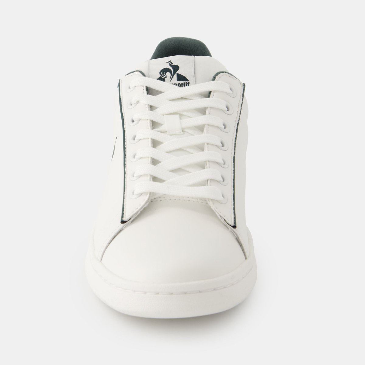 Baskets LCS COURT CLEAN optical white/ trekking green, LE COQ SPORTIF