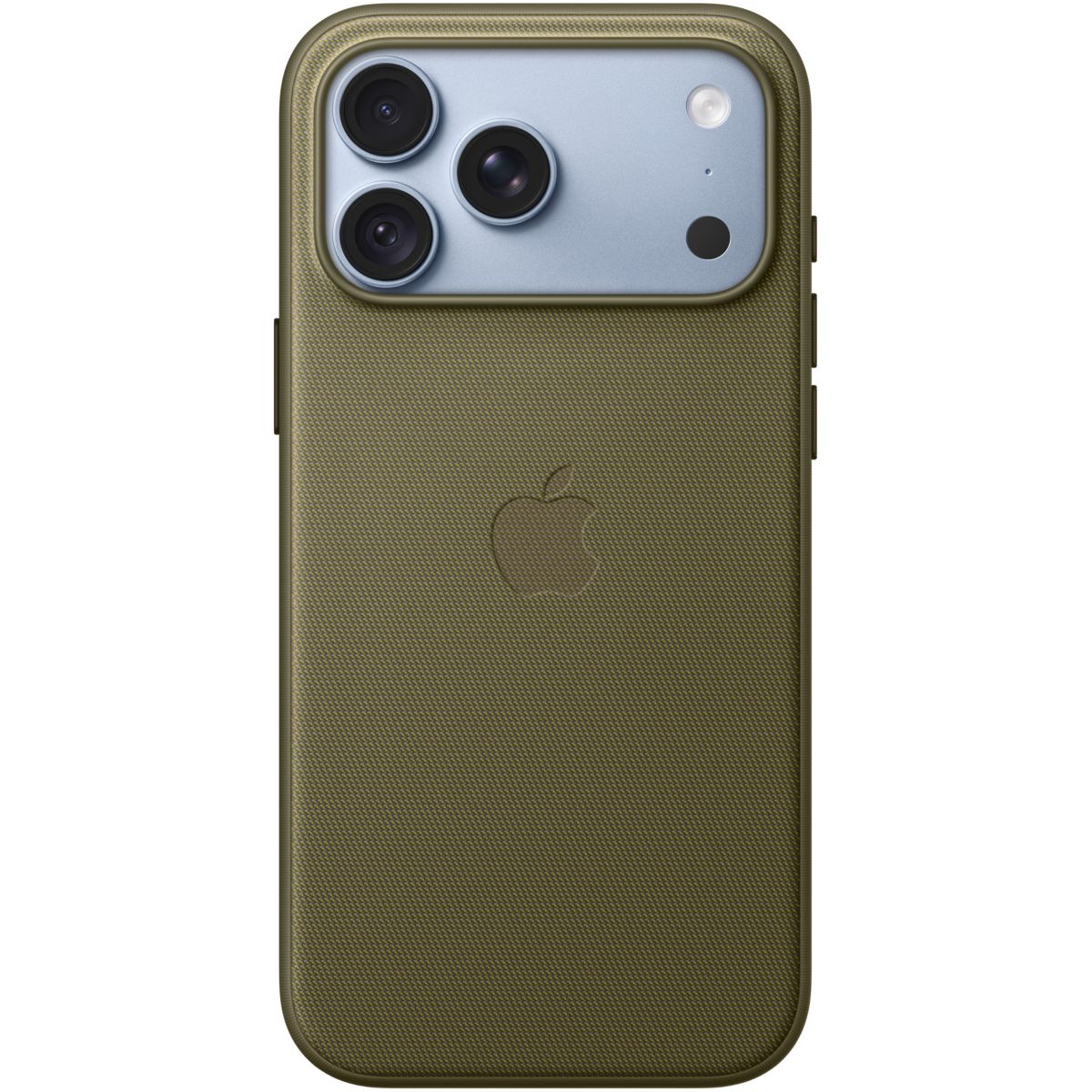 Coque iPhone 18 Pro Max TechWoven Olive Magsaf couleur unique, APPLE