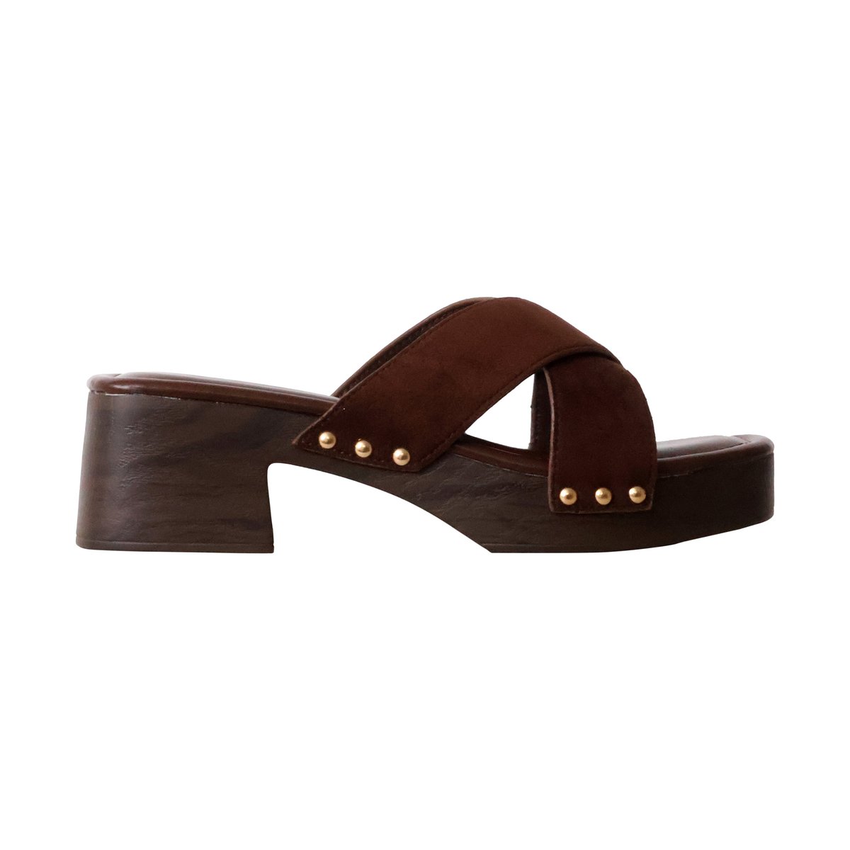Sandales à Talon marron, ENZA NUCCI