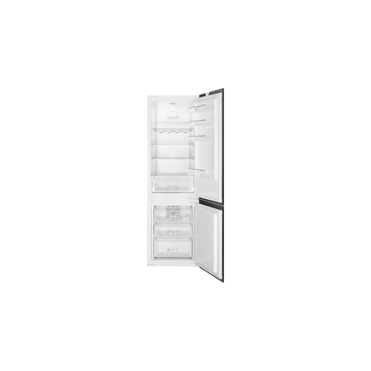 Réfrigérateur combiné encastrable C3170NE blanc, SMEG