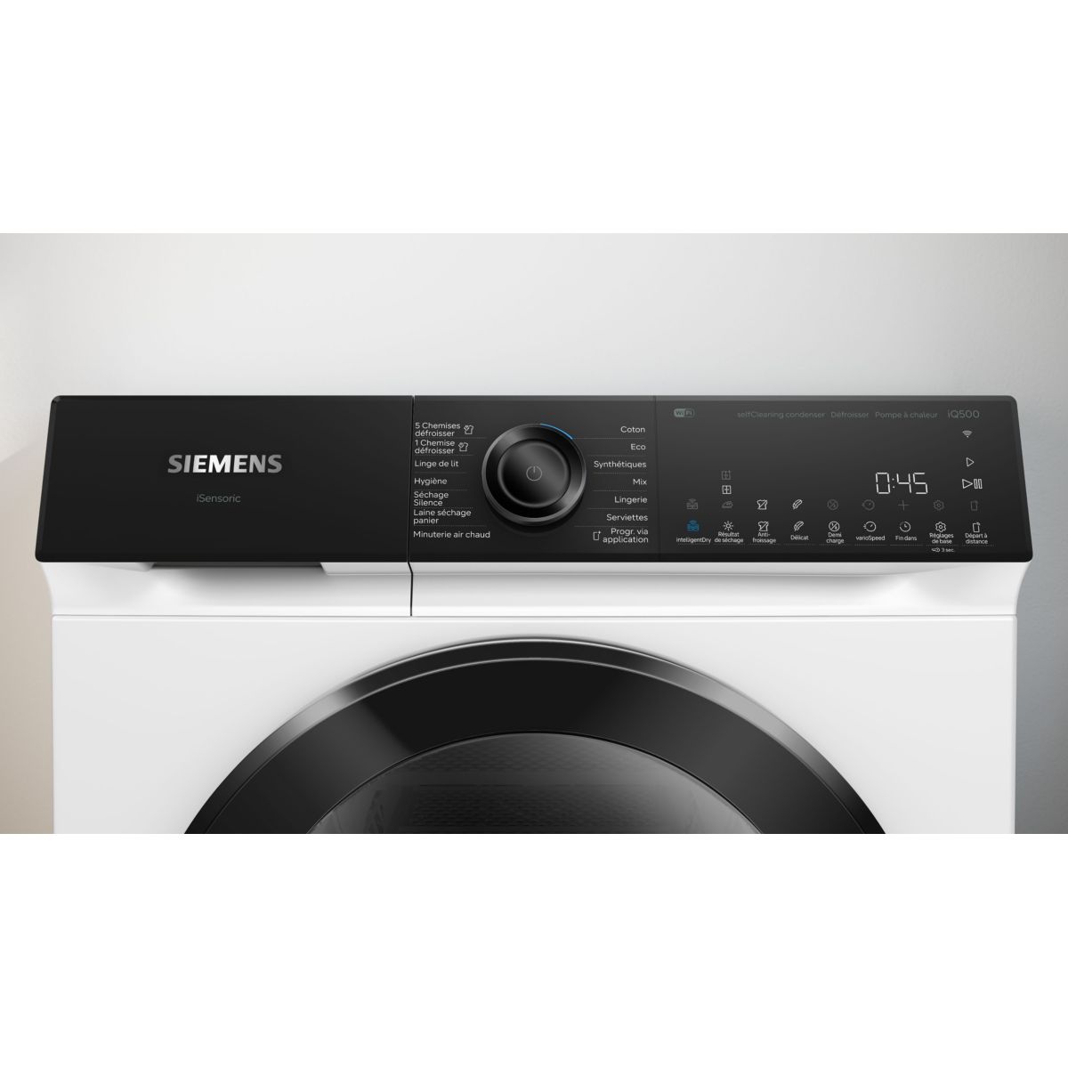 Sèche linge pompe à chaleur WQ46H2CTFR couleur unique, SIEMENS