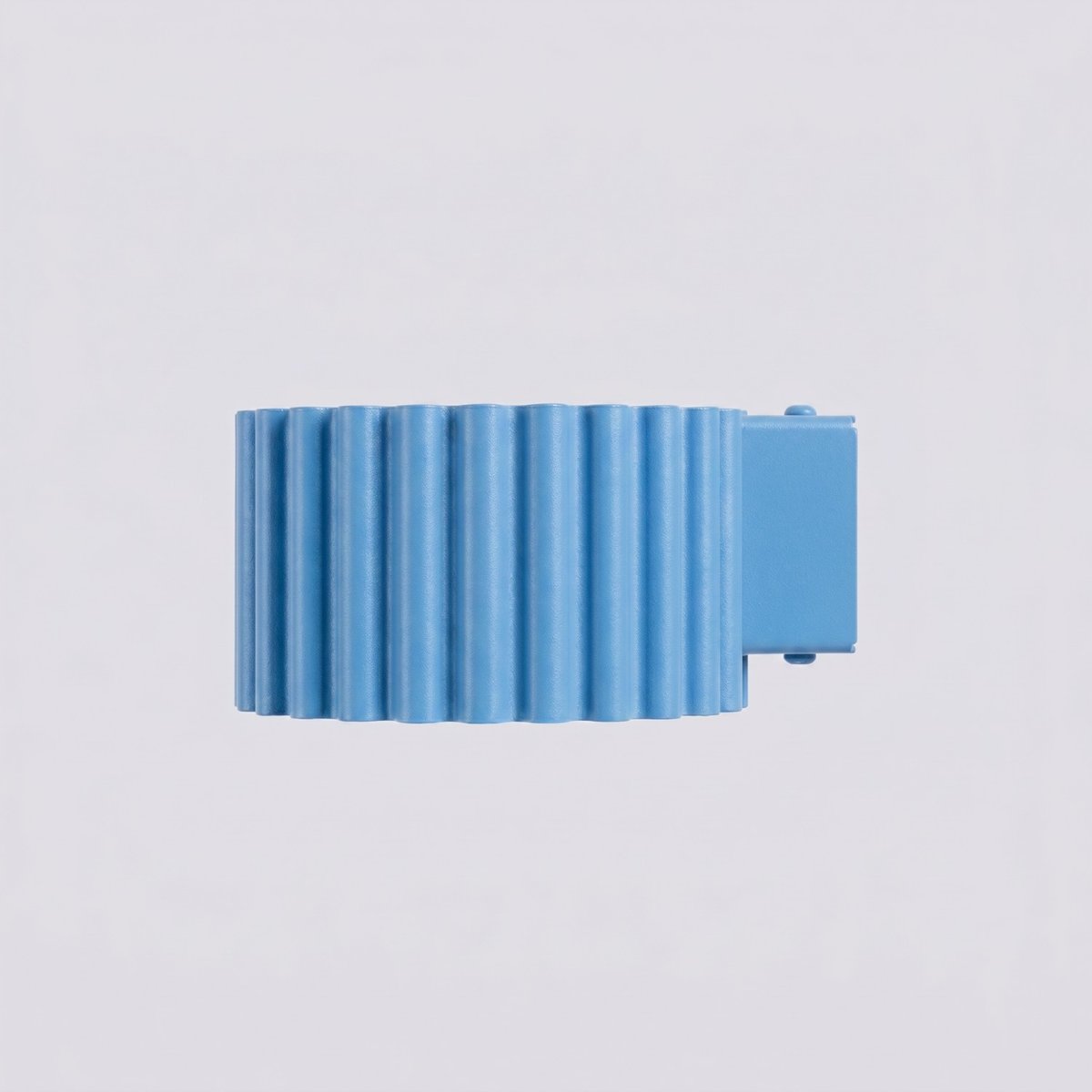 Applique murale Aluminium Bleu Gx53 1 AURA bleu, EDEN