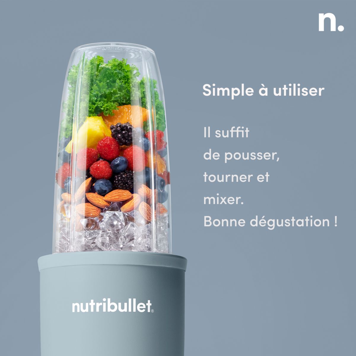 Blender Pro NB907MASL couleur unique, NUTRIBULLET
