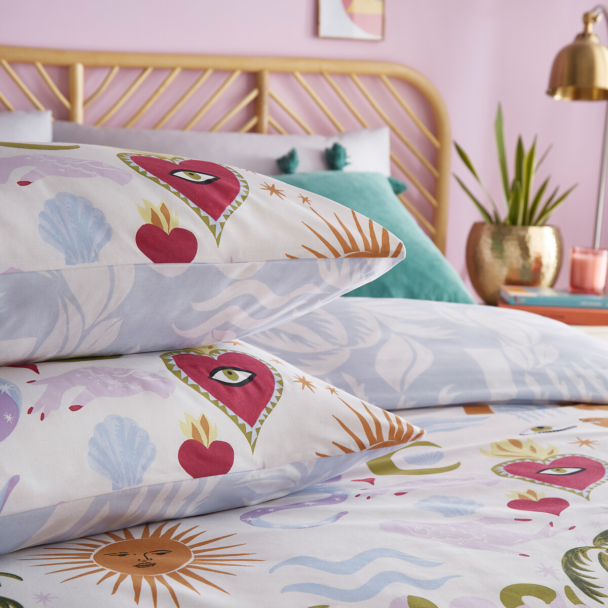 Alchemy Duvet Cover and Pillowcase Set multi-coloured, FURN.