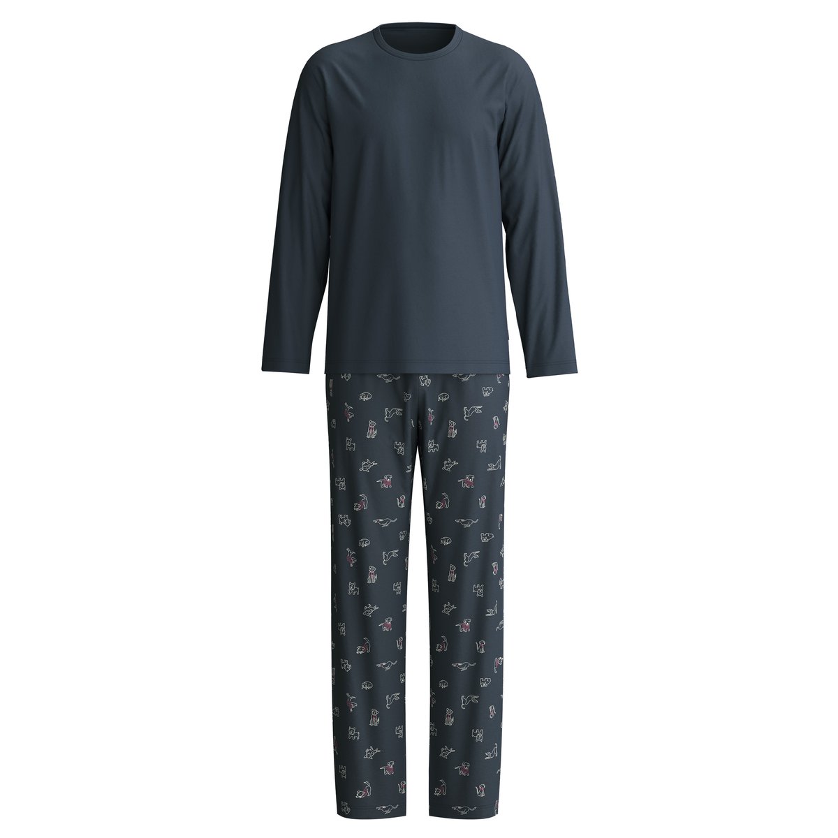 manches longues Coton FAMILY & FRIENDS saphir foncé, CALIDA