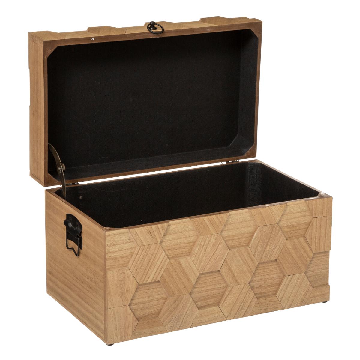 Set de 3 malles ARTY beige moyen, ATMOSPHERA