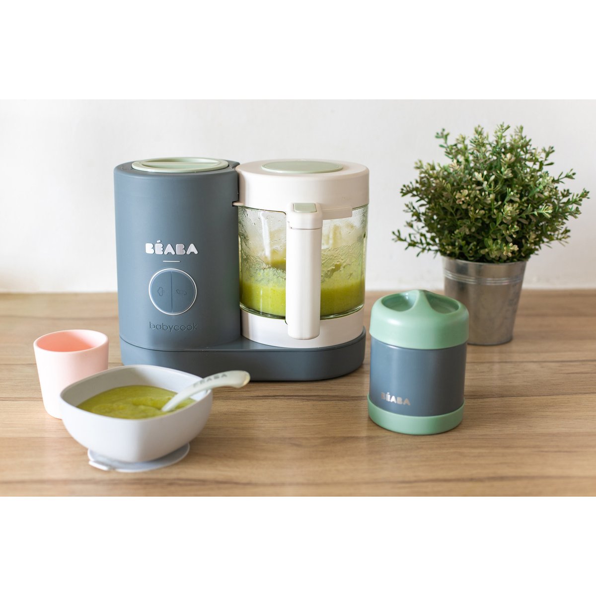Robot cuiseur Babycook Néo gris minéral, BEABA