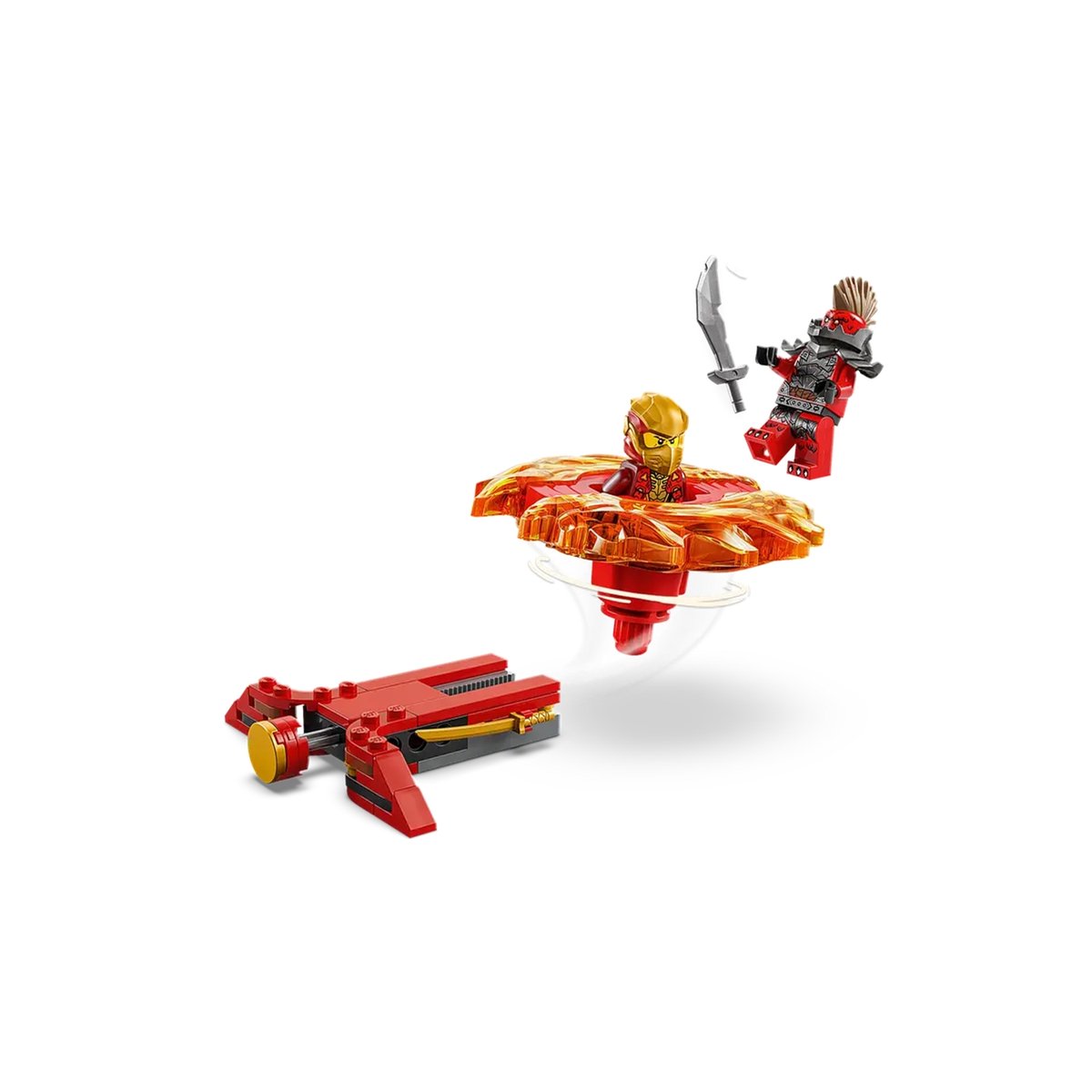 LEGO NINJAGO - La toupie Spinjitzu du dragon de Kai - 71823 multicolore, LEGO