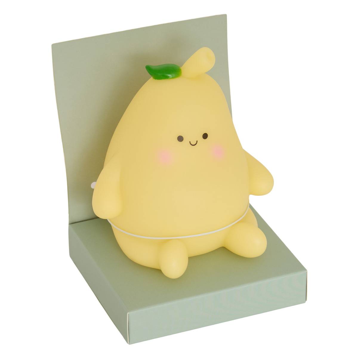 Veilleuse Poire enfant FRACI orange, ATMOSPHERA FOR KIDS