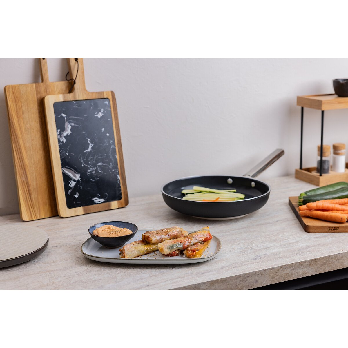 24cm Frying Pan black, SMEG