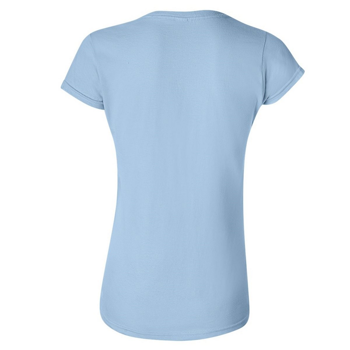 T-shirt uni manches courtes SOFTSTYLE bleu clair, GILDAN