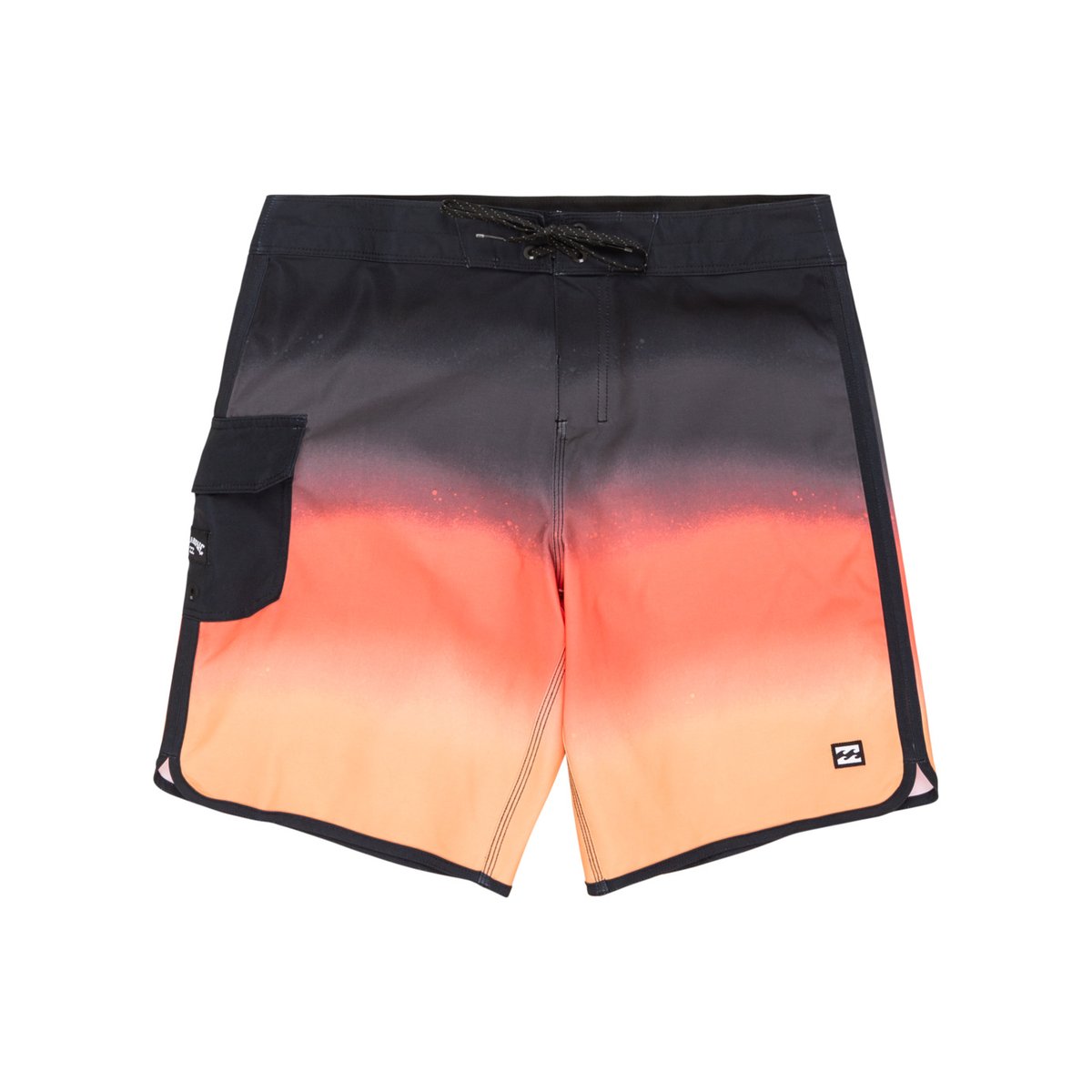 Boardshort Performance 73 THEME PRO 18.5" noir raven, BILLABONG