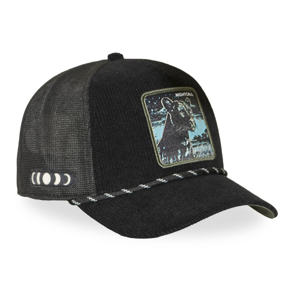 Casquette Trucker BEAST noir/kaki/bleu/blanc, CAPSLAB