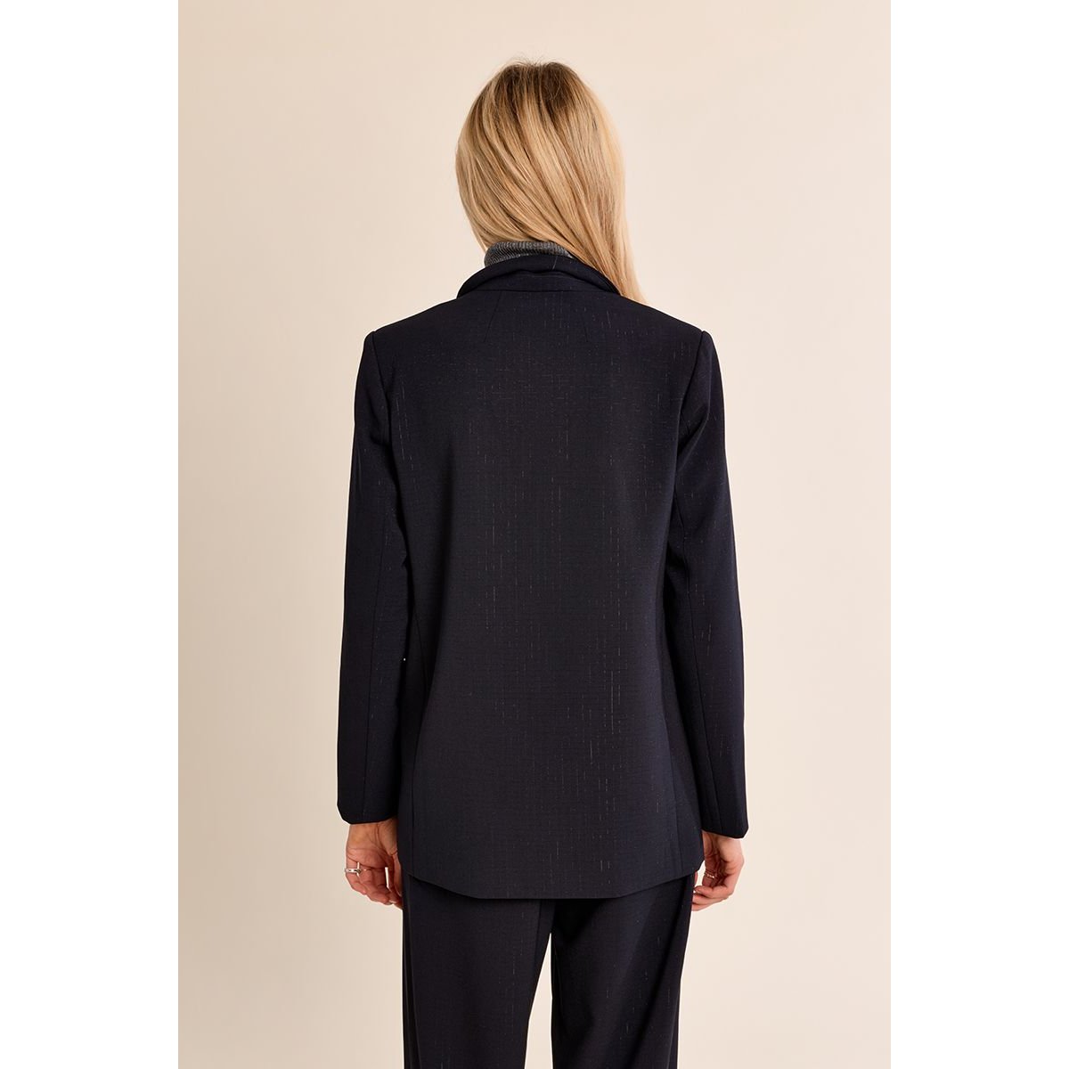 Blazer ajusté navy blue, MOLLY BRACKEN
