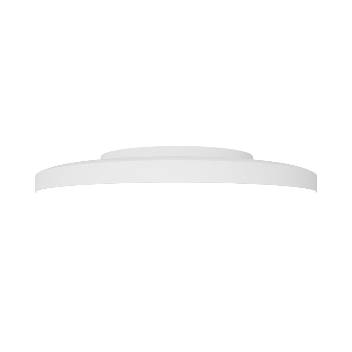 Plafonnier Rond et moderne de salle de bain en plastique, SERENOVA blanc, NORDLUX