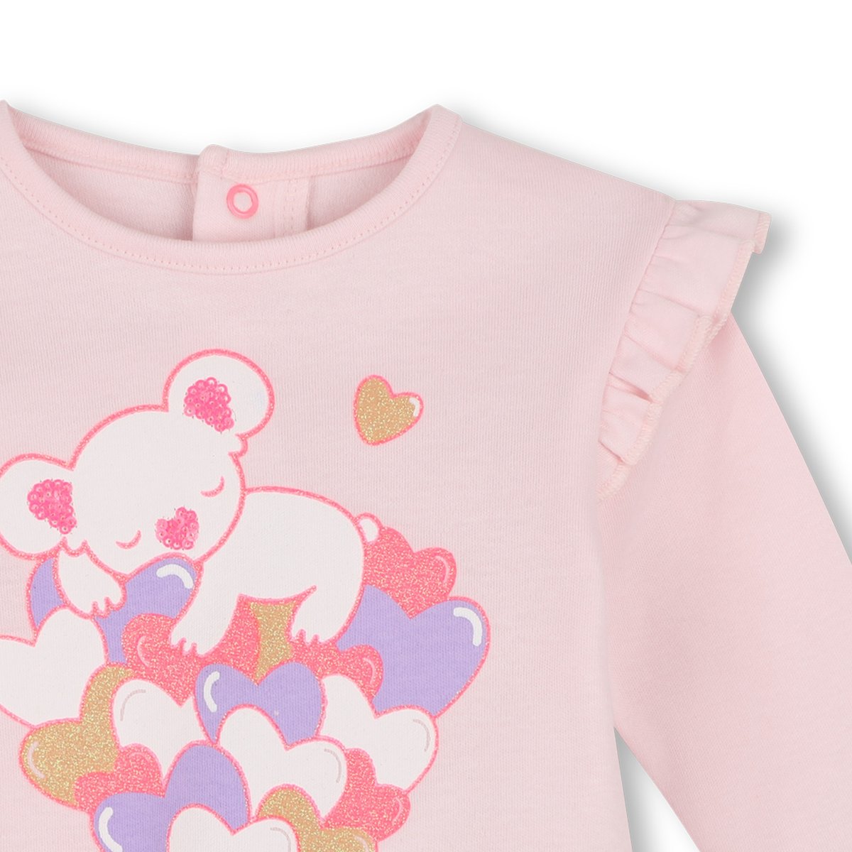 Tee-shirt manches longues rosee, BILLIEBLUSH