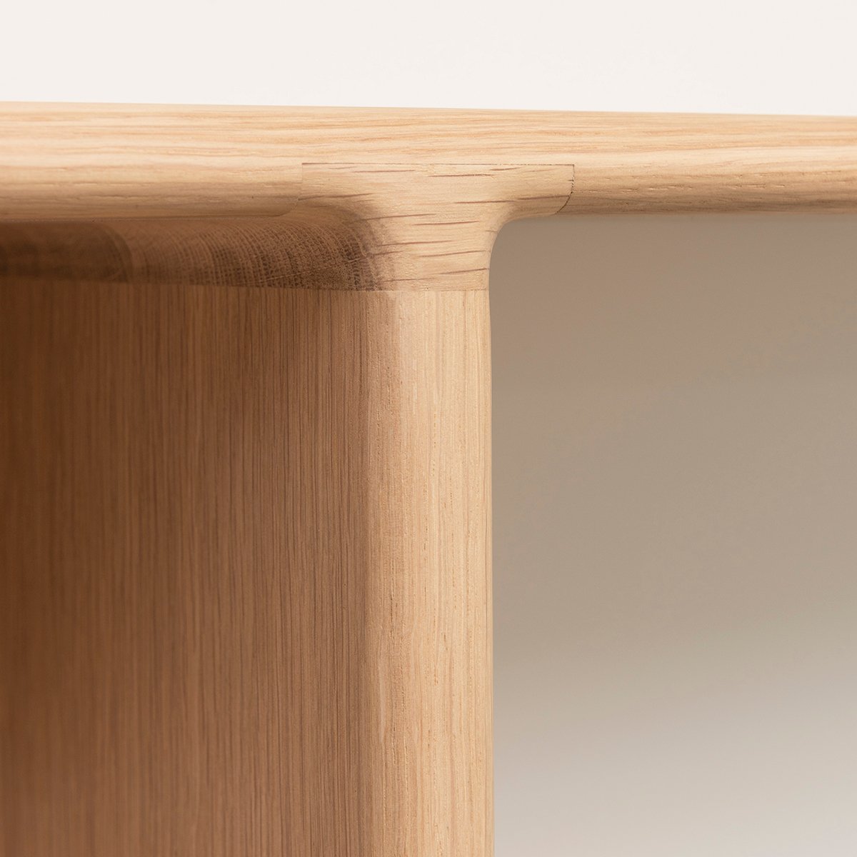 Étagère Téhème Duo en chêne massif bois clair, DRUGEOT MANUFACTURE