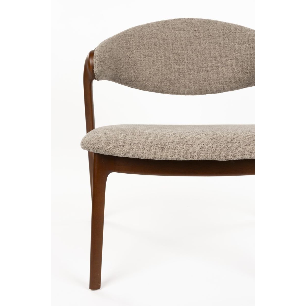 Chaise design en bois (lot de 2), BABIGTON marron, DUTCHBONE