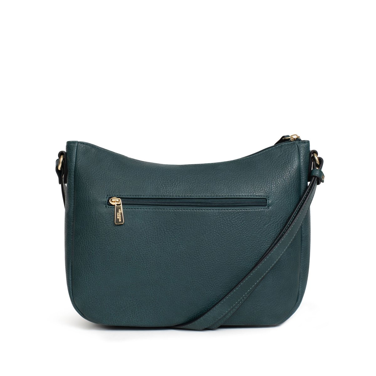 Sac porté travers TOSCANE bleu pétrole, HEXAGONA