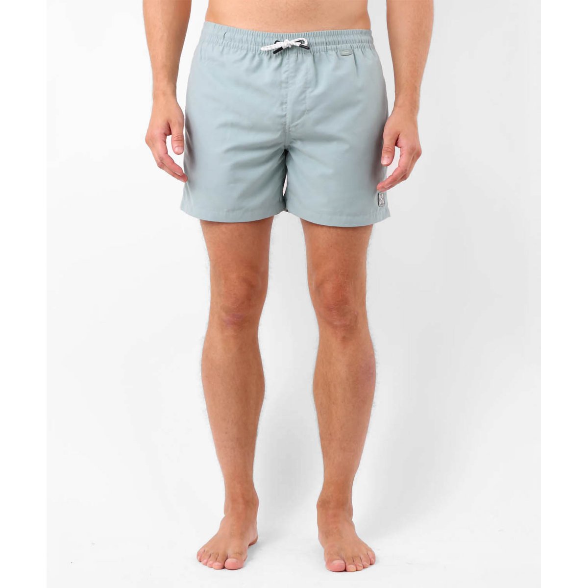 Beach short essentiel uni VALENS eucalyptus, OXBOW
