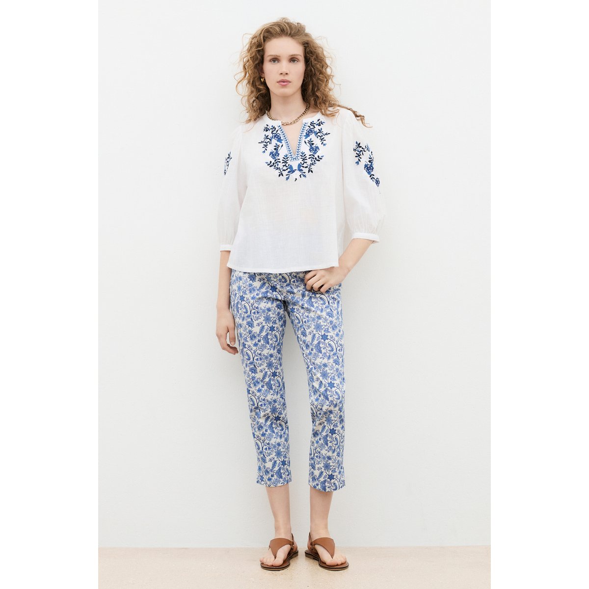 Chemise Cangelie blanc, CAROLL