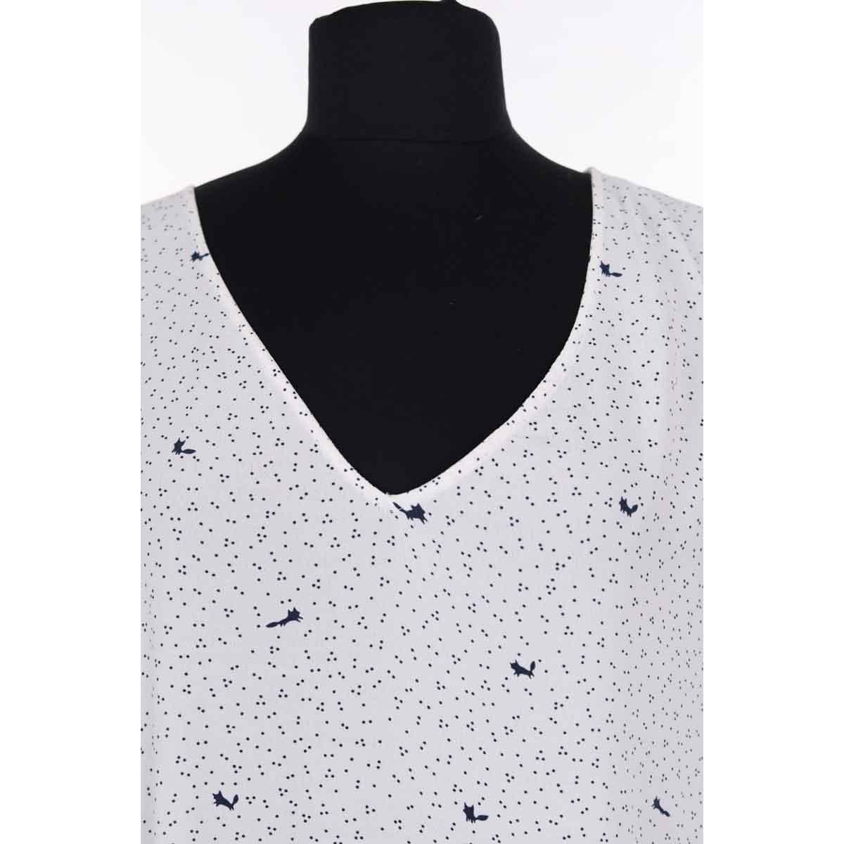 Blouse - Très Bon État blanc, DES PETITS HAUTS