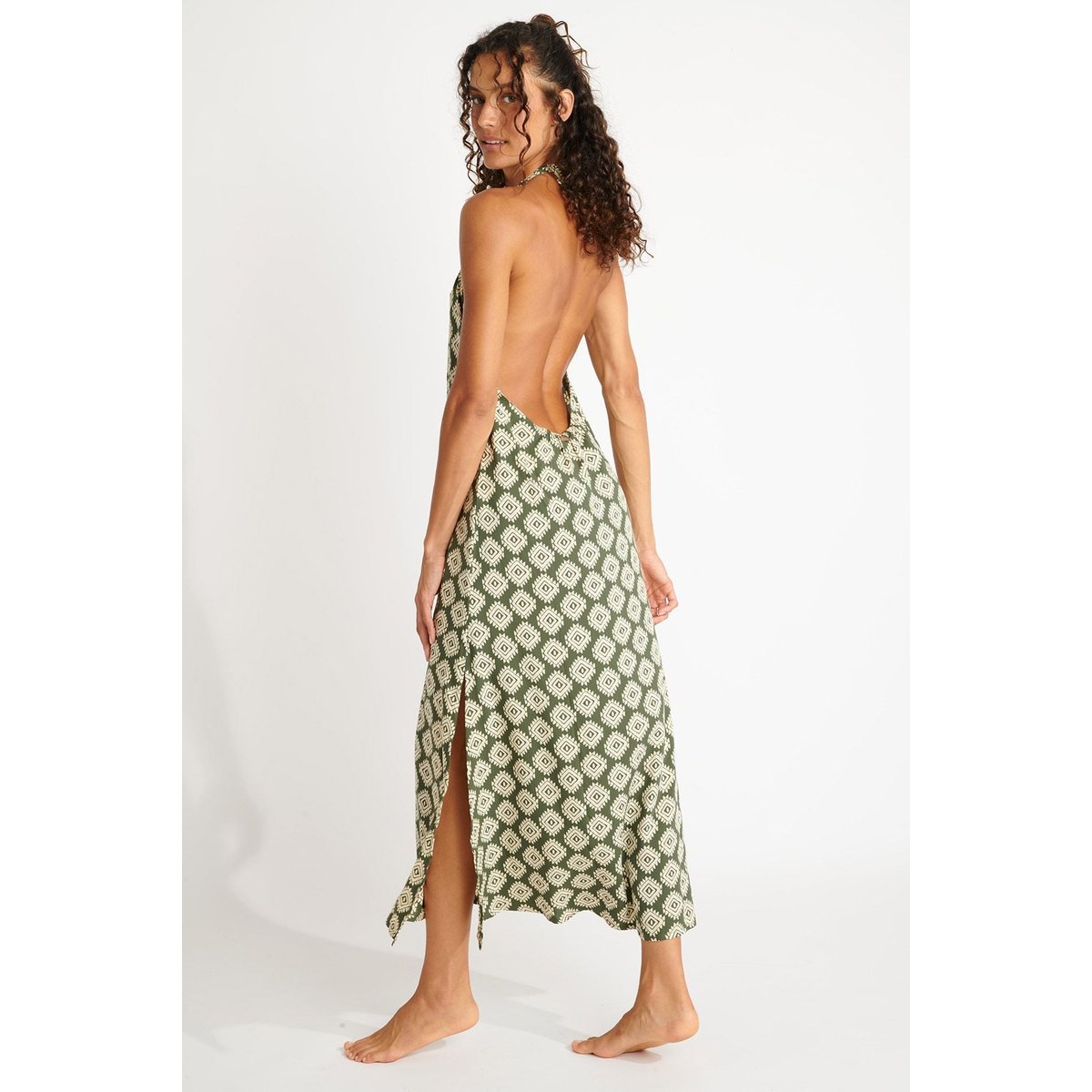 Robe Mara - SARONG kaki, BANANA MOON