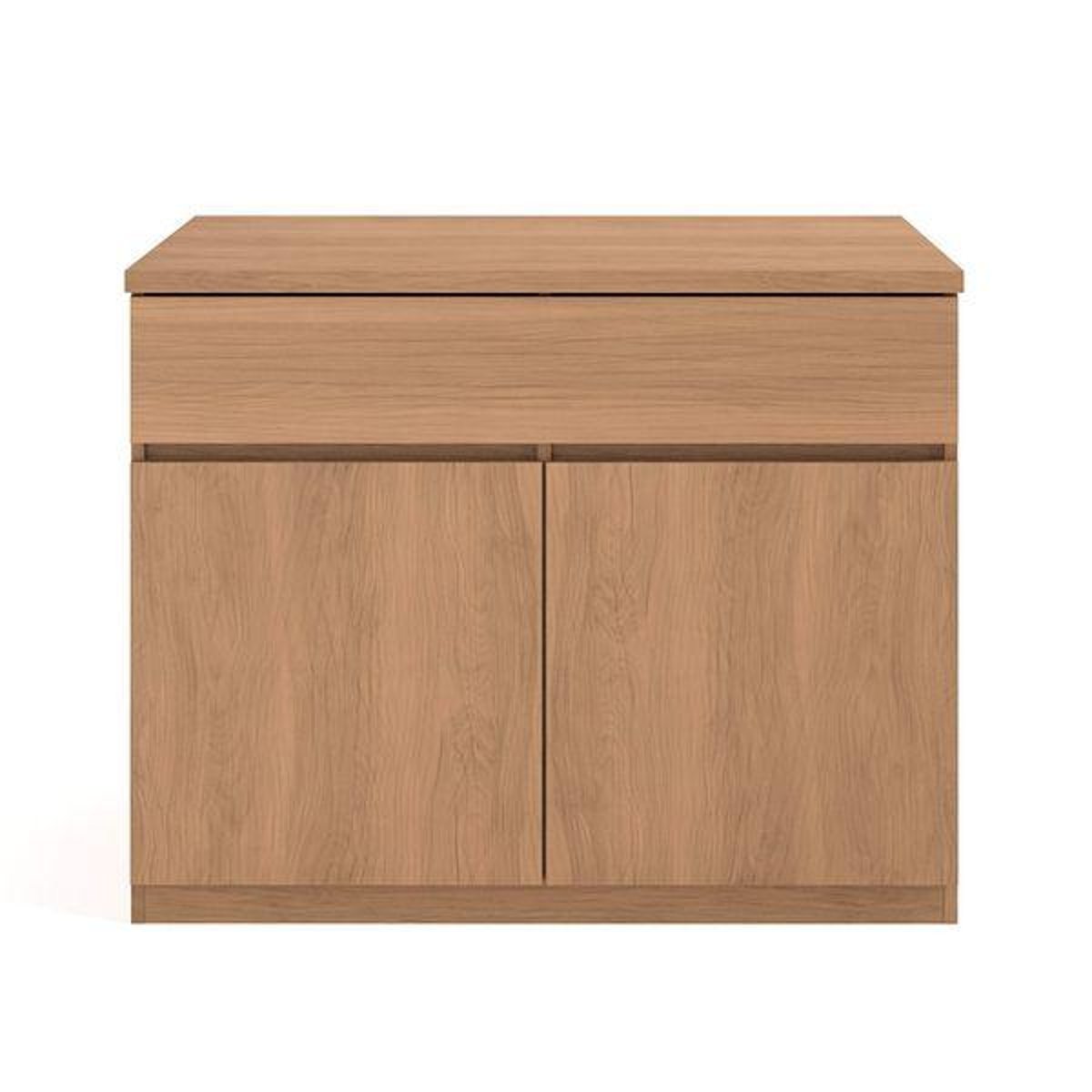 Îlot central cuisine 115cm naturel, ZAGO