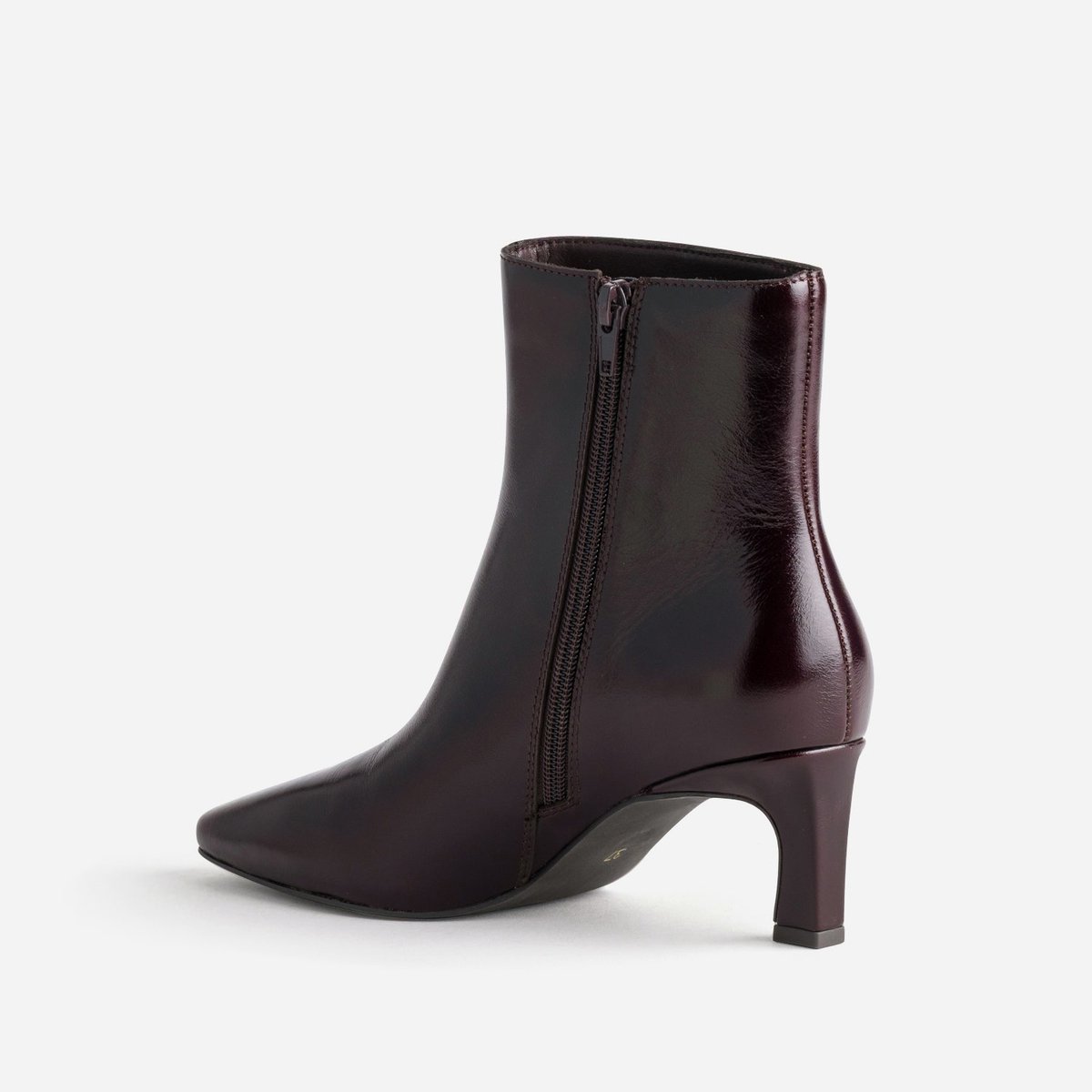 Boots À Talon en cuir NINA chocolat, ERAM