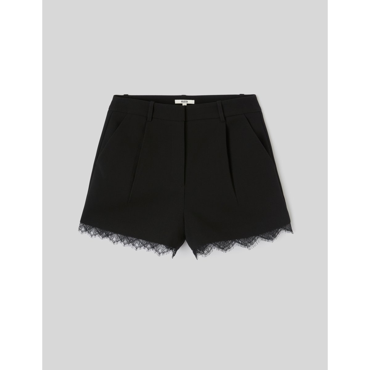 Short court city dentelle noir, BZB