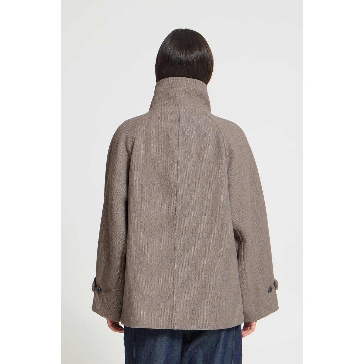 Veste d'extérieur beige desert taupe melange, ICHI