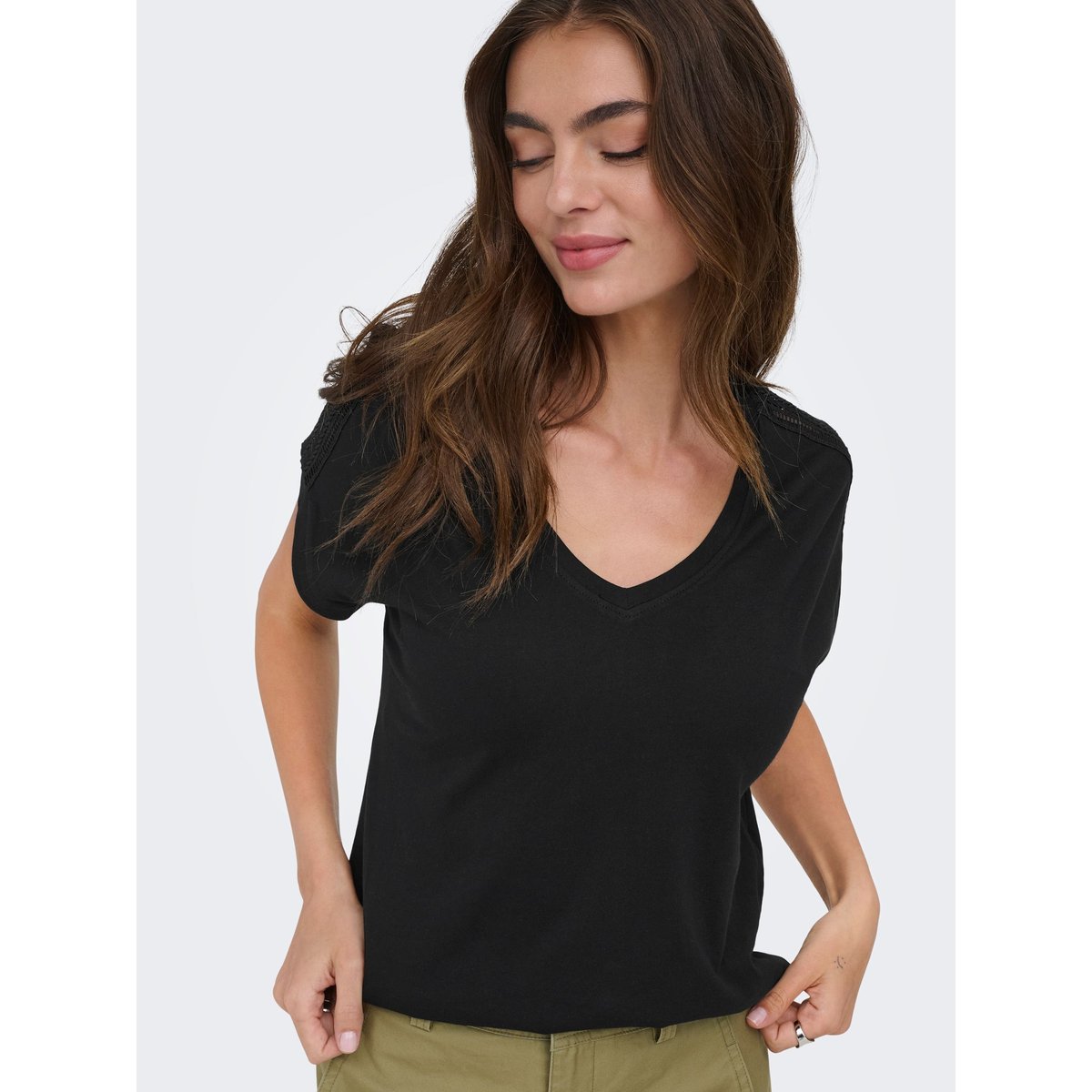 T-Shirt black 1, ONLY