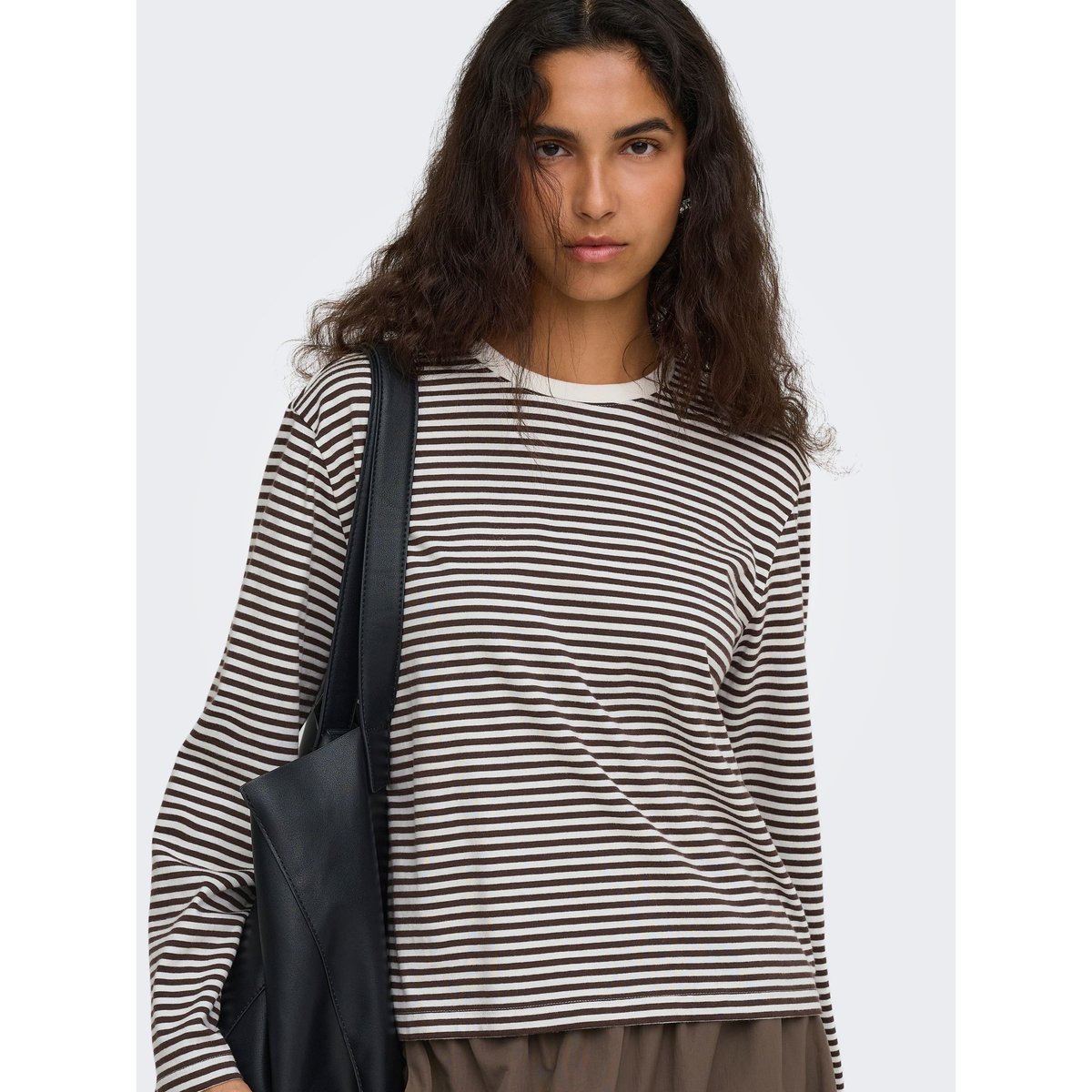 Top marron - coffee bean 1, ONLY