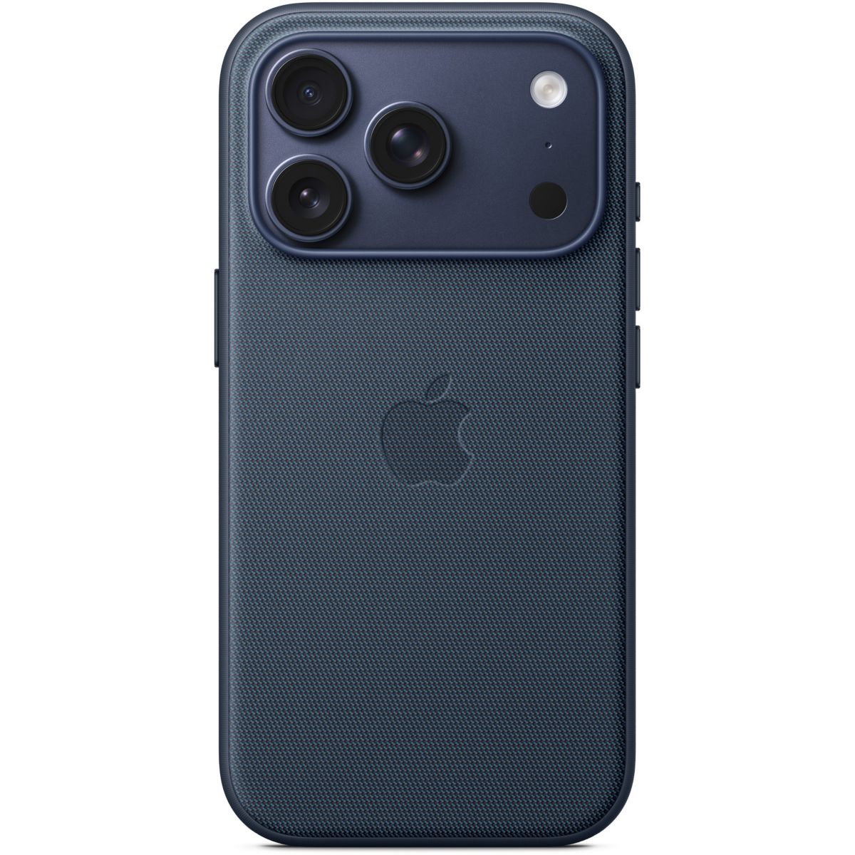 Coque iPhone 17 Pro MagSafe tissage Bleu couleur unique, APPLE