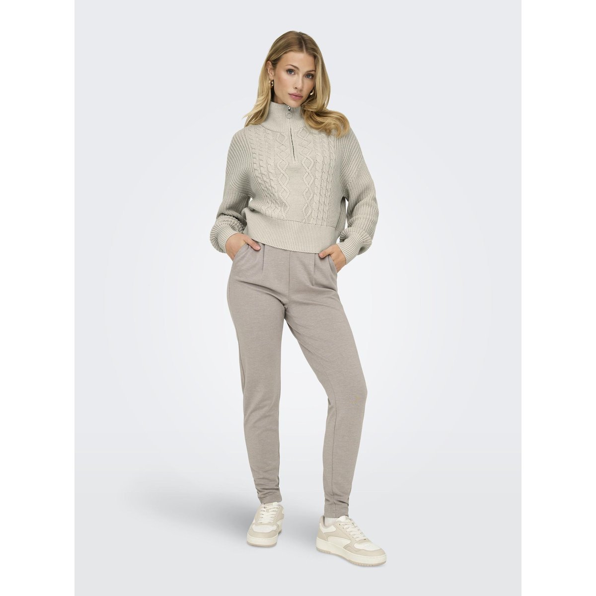 Pull En Maille pumice stone, ONLY