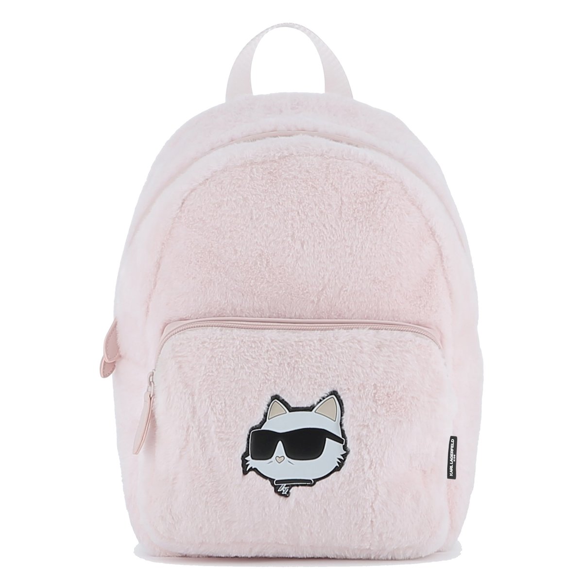 Petit sac à dos en polaire souple carinaria, KARL LAGERFELD KIDS