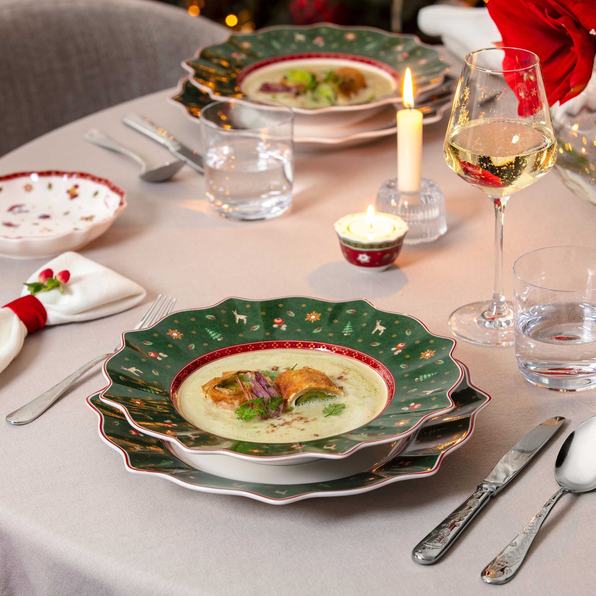 Assiette Creuse Vert TOY'S DELIGHT couleur unique, VILLEROY & BOCH