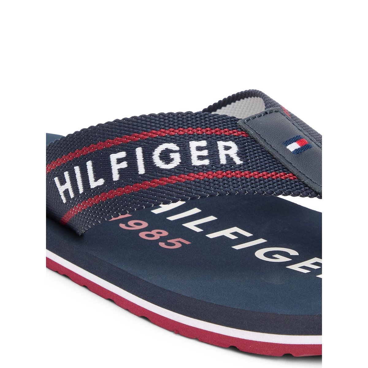 Infradito Sporty Hilfiger Beach blu marino, TOMMY HILFIGER