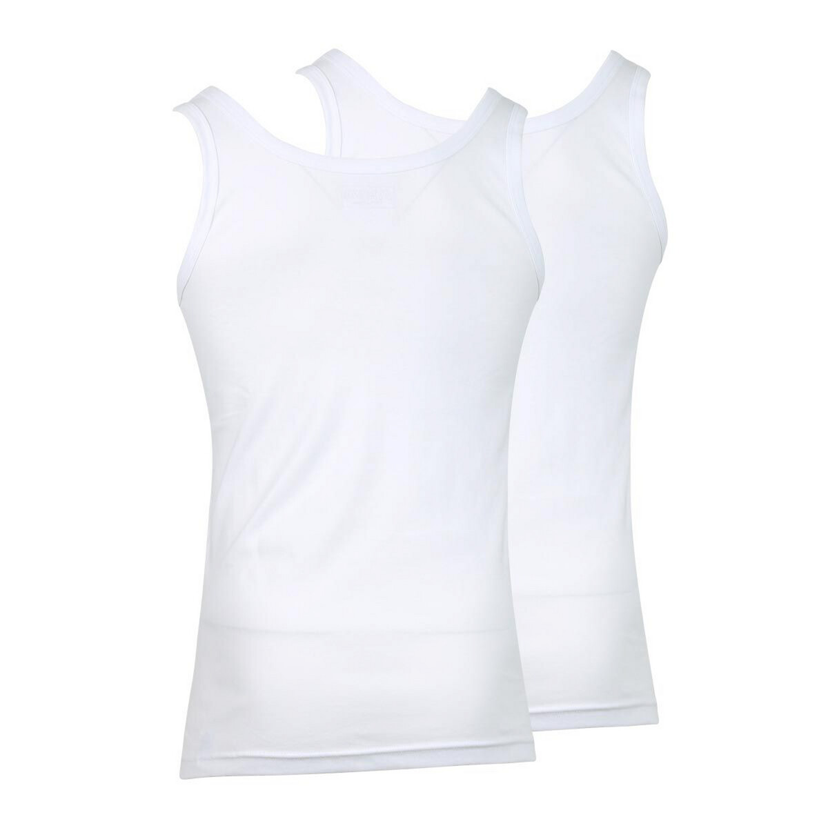 Lot de 2 débardeurs Duo éco blanc + blanc, ATHENA