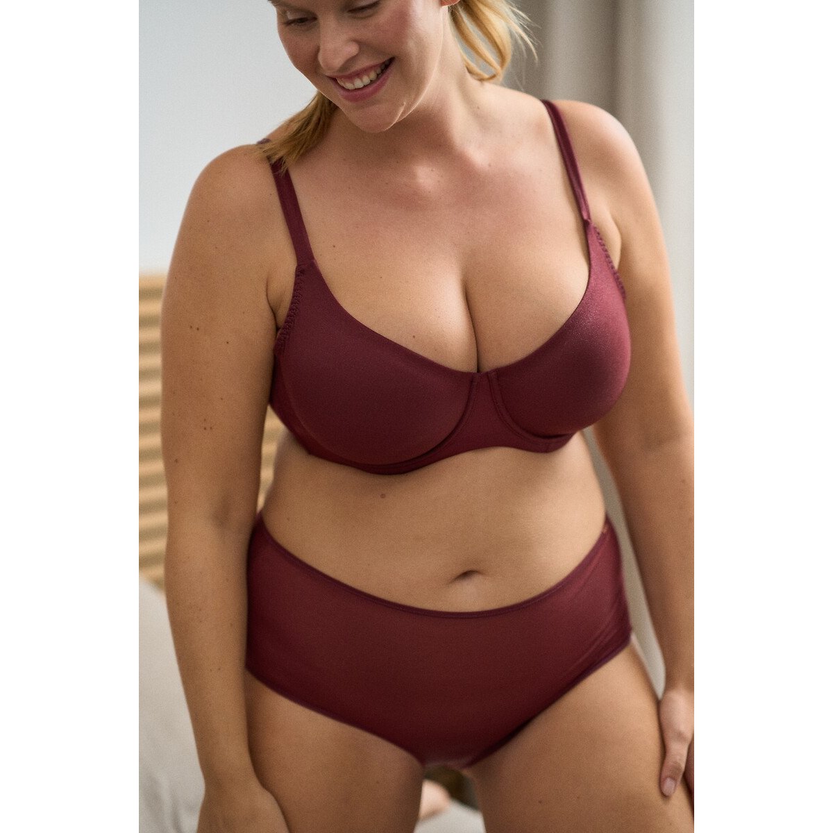 Origin-Shimmer Briefs burgundy, DORINA