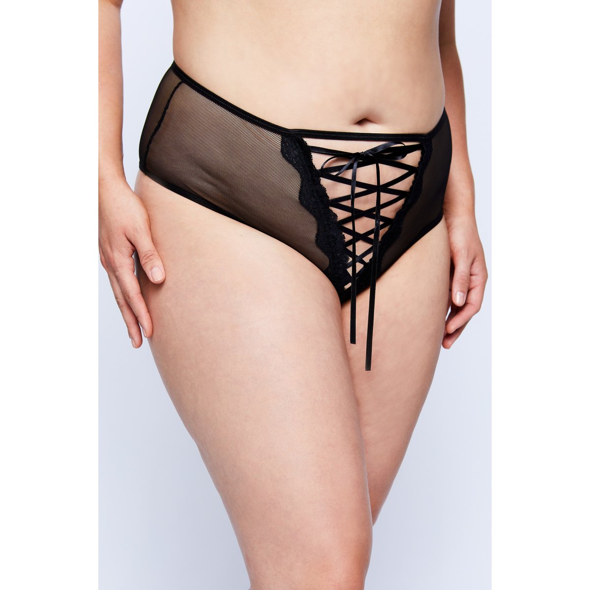 Culotte, taille haute noir, ULLA POPKEN