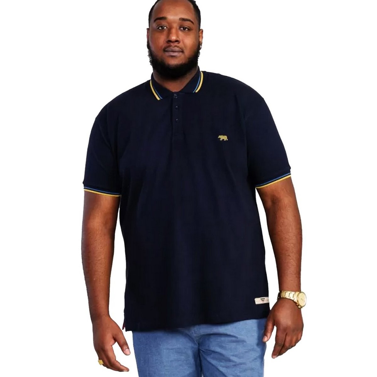 Polo HAMFORD bleu marine, DUKE