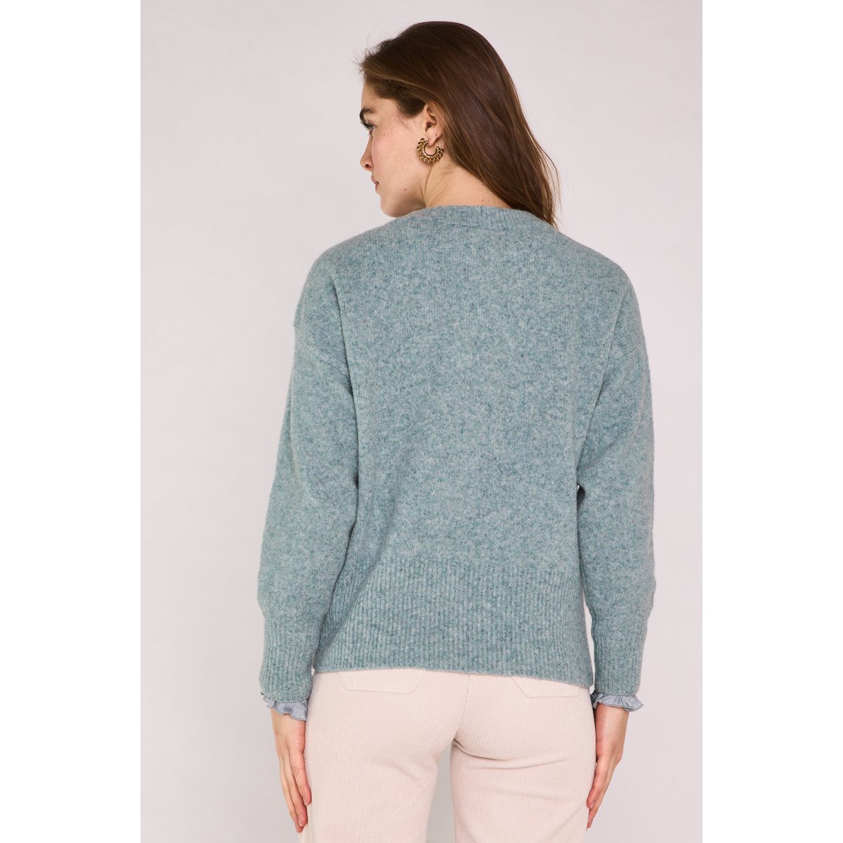 Pull à manches longues PAMELA celadon, Maison 123