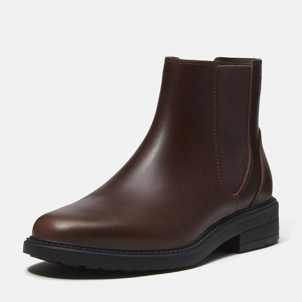 Stormbucks Mid Chelsea Leather Ankle Boots dark brown, TIMBERLAND